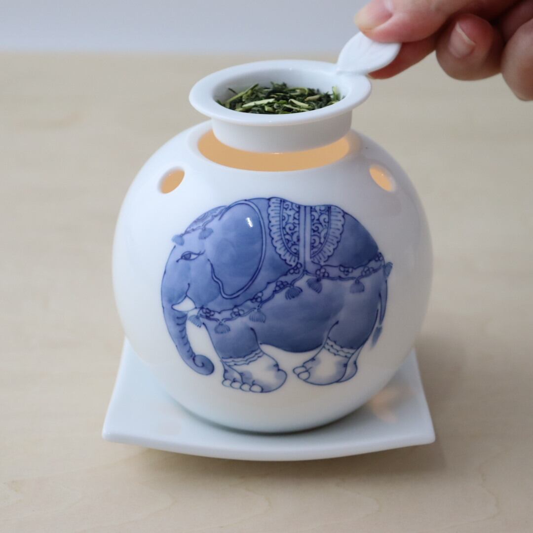 茶香炉 象 | 平戸松山窯
