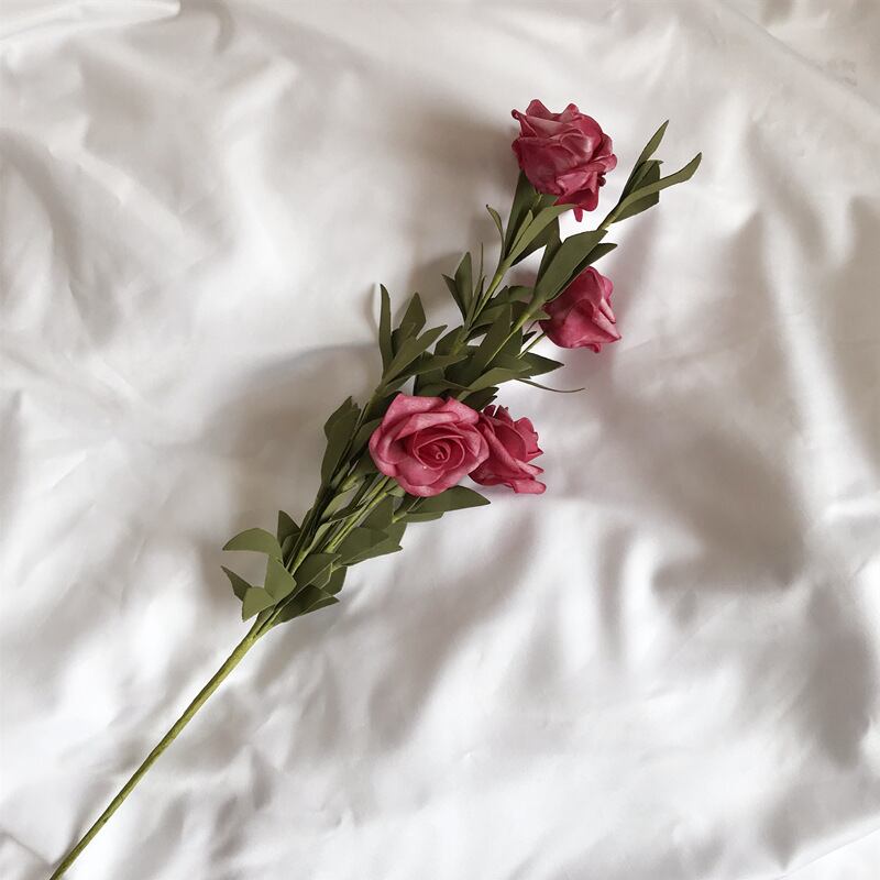 ハンドメイド 2本セット リース 壁飾り 紫薔薇の造花 置物 花籠付き 長さ約９２ｃｍ 最大94 Offクーポン 紫薔薇の造花