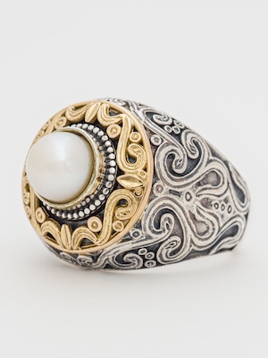 Byzantine Pearl Ring