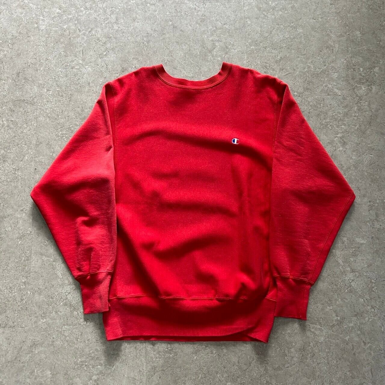 90s Champion reverse weave sweat "red"【仙台店】
