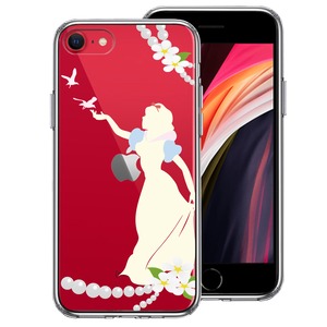 【即納】iPhoneSE(第２世代) スマホケース お洒落 ディズニー クリアケース 透明 人気 シンプル 白雪姫2  可愛い ハイブリッド ケース