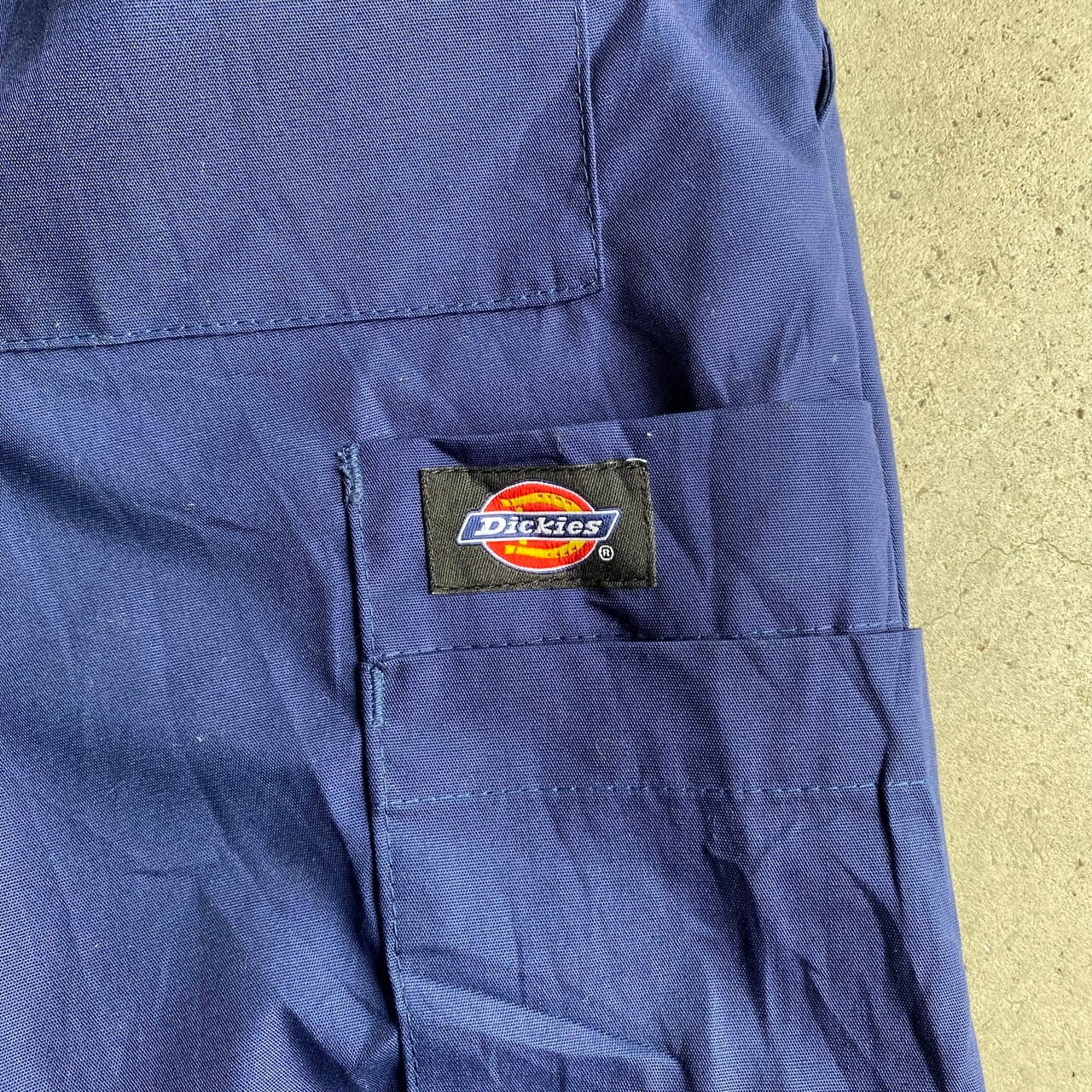 Y2K Dickies Dead Stock ヘビーウェイトダブルニーデニムウエスト93cm