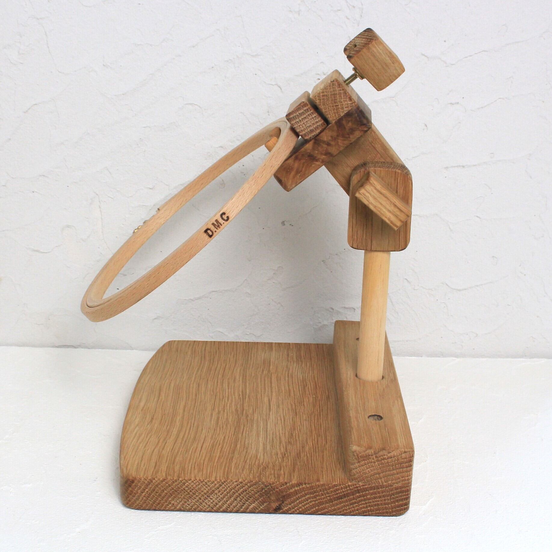 Embroidery Hoop Stand C+ (Oak Wood)【EXPORT】/EDDY WOODWORKS JAPAN