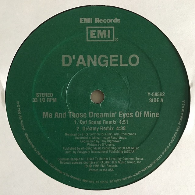 Me And Those Dreamin Eyes Of Mine Lyrics D'Angelo - Me And Those Dreamin' Eyes Of Mine | goodolddays