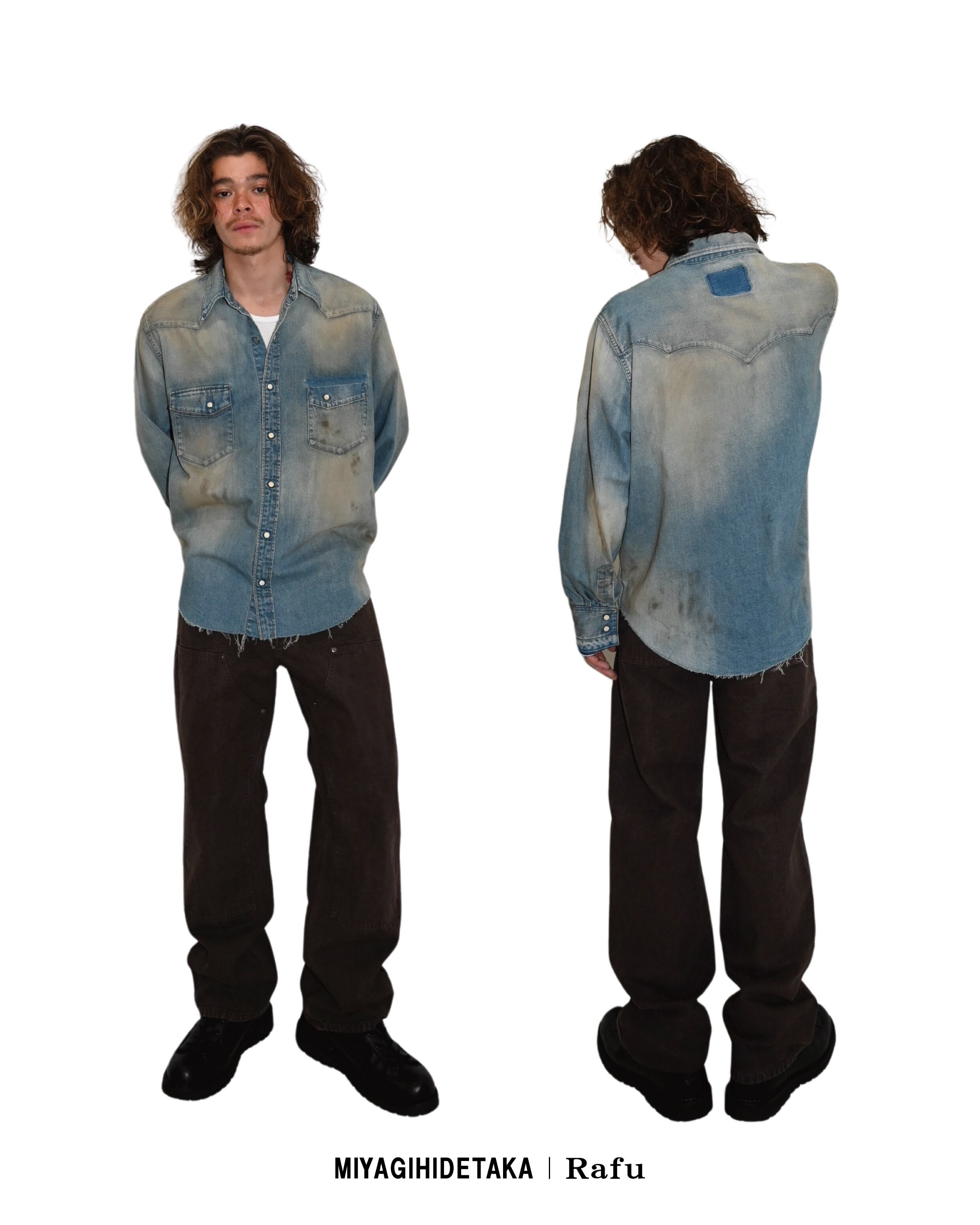 MH024 Denim Shirt | MIYAGIHIDETAKA
