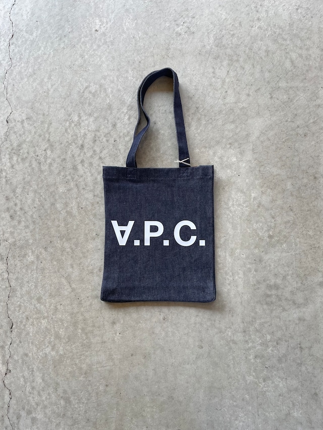 A.P.C.【LAUREトートバッグ】INDIGO