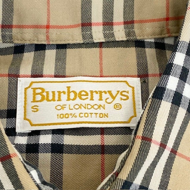 中古 バーバリーズ Burberrys 半袖 シャツブラウス ノバチェック総柄