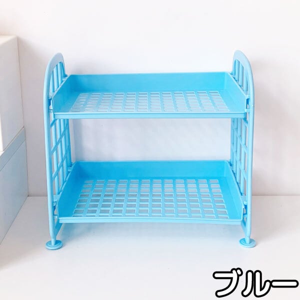 ラック パステル ミニ 棚 小型 収納 勉強机 小物 デスク 卓上