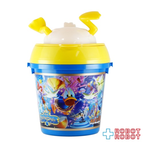 TDL 東京ディズニーランド ミッキーのフィルハーマジック ドナルドダック ポップコーンバケット ストラップ付き