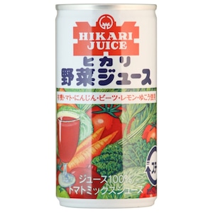 30本　有機野菜使用・野菜ジュース １９０ｇ　ヒカリ