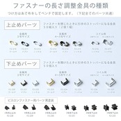 Y.K.K ファスナー用止め金具 上止めパーツ 50組入 ビスロン用/5号対応 ブラック塗装 F2-230