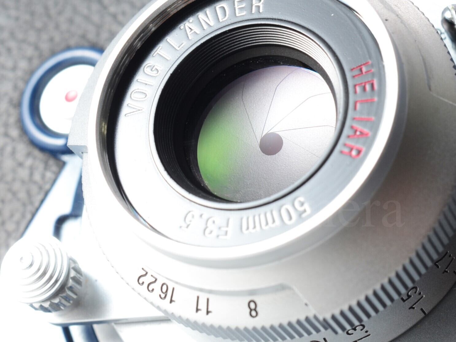 Voigtlander BESSA T HELIAR 101周年記念 ネイビーブルー 元箱付