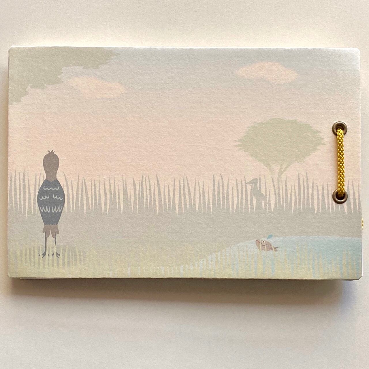 サイン帳 ハシビロコウ