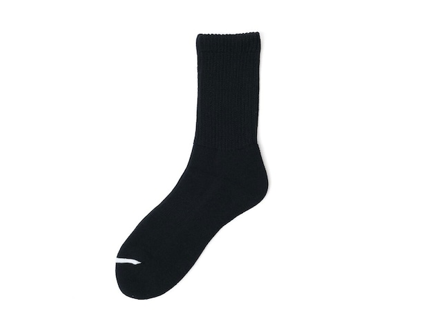 日本製・COMFY SOCKS LOW CREW (BLACK)