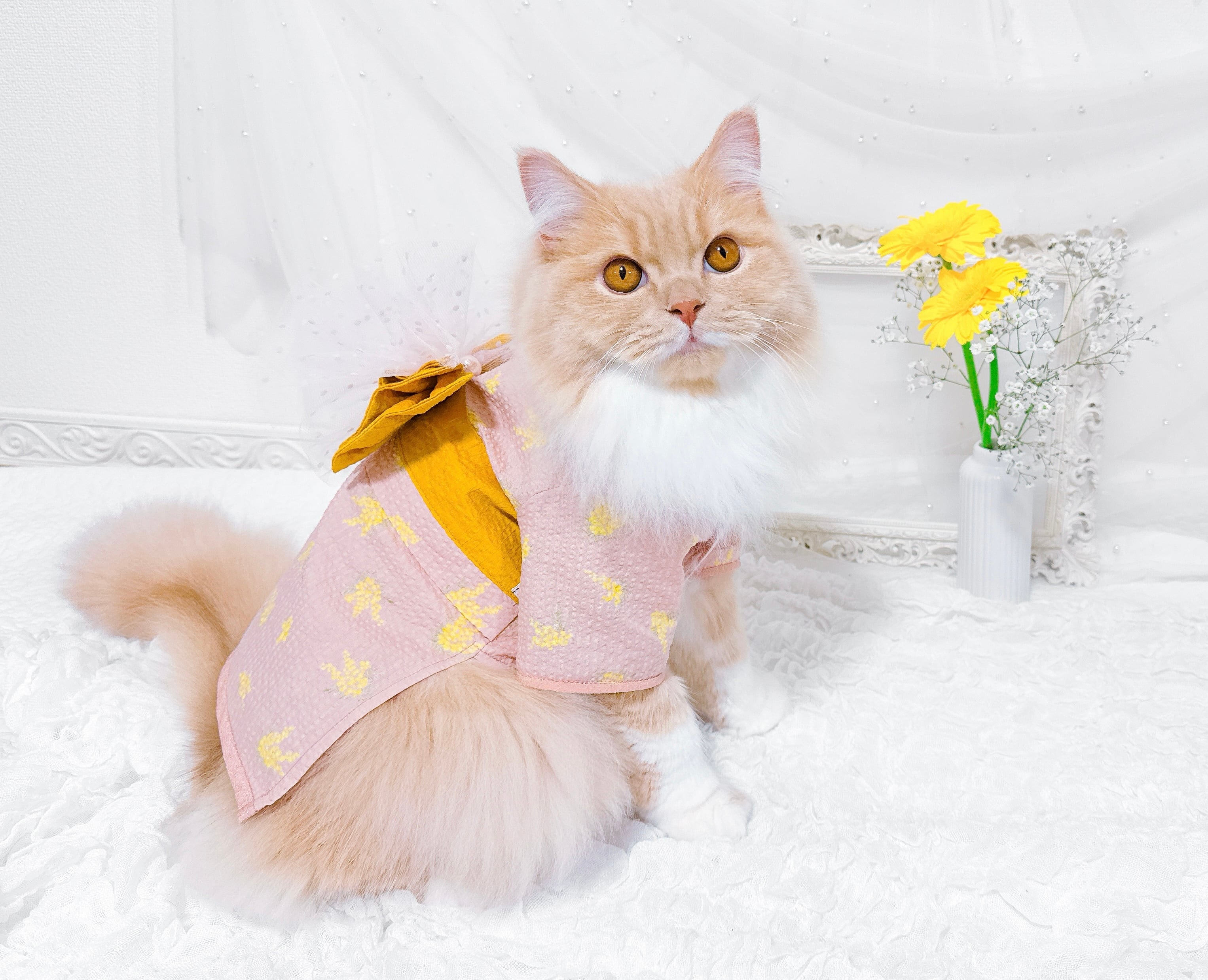 Yukata Mimosa（ミモザの浴衣） | plumecat