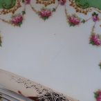 Royal Doulton|ロイヤルドルトン グリーン&ローズガーランド ティーセット カップ&ソーサー エドワーディアン期 英国アンティーク thumbnail 11
