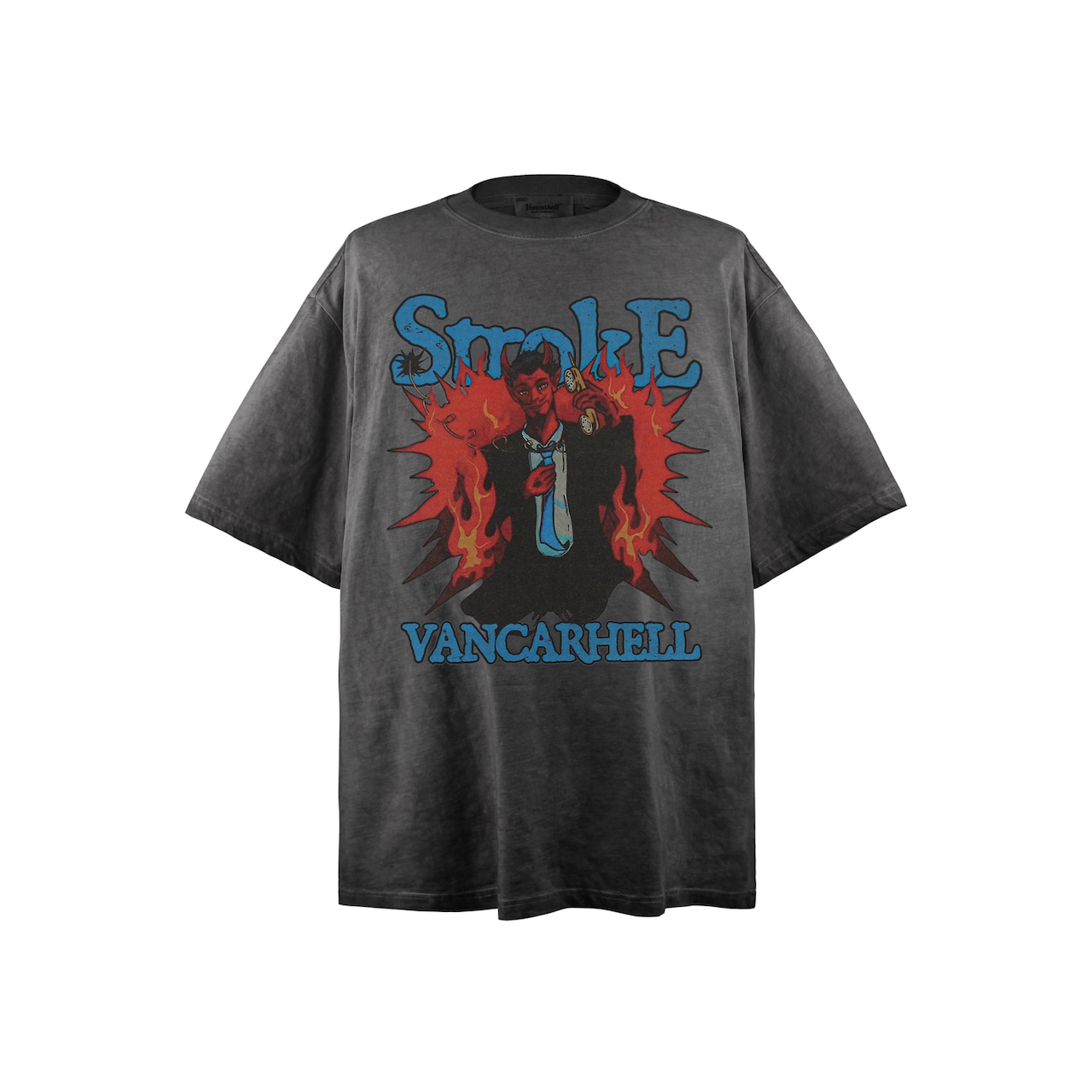 VINTAGE ストリート サラリーマン悪魔 Tシャツ T1544