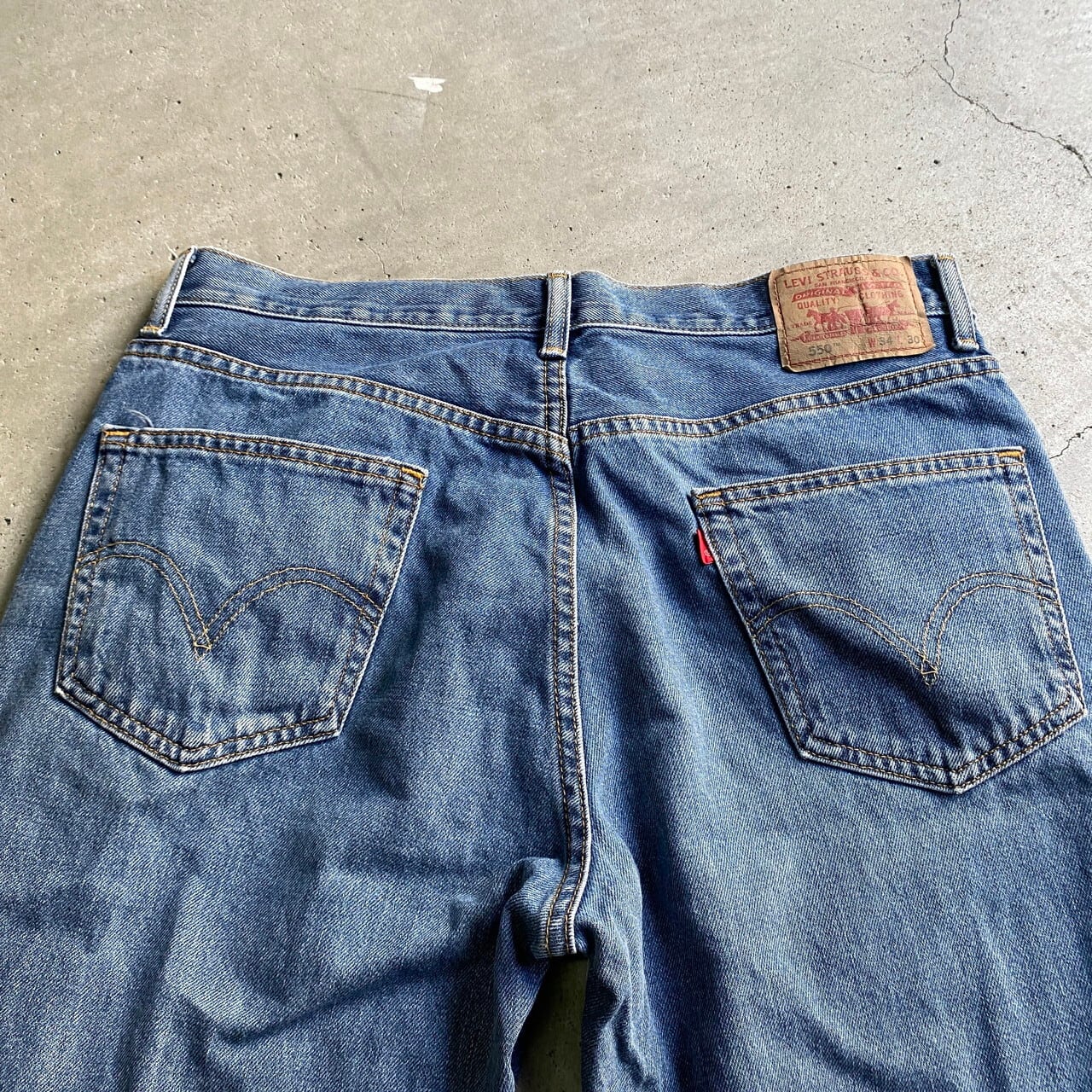 Levi's リーバイス550 バギーデニム ジーンズ テーパードパンツ w34