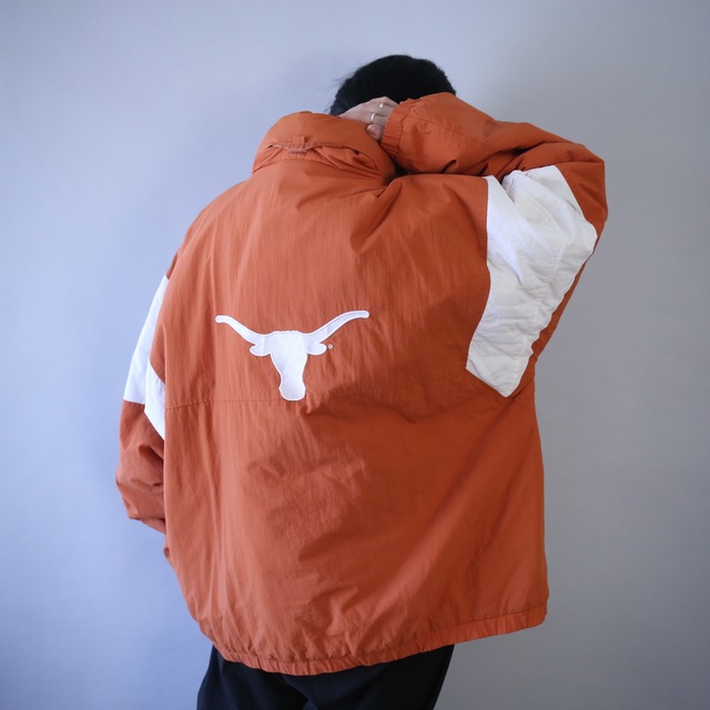 "STARTER " Texas Longhorns nylon pullover half-zip jacket