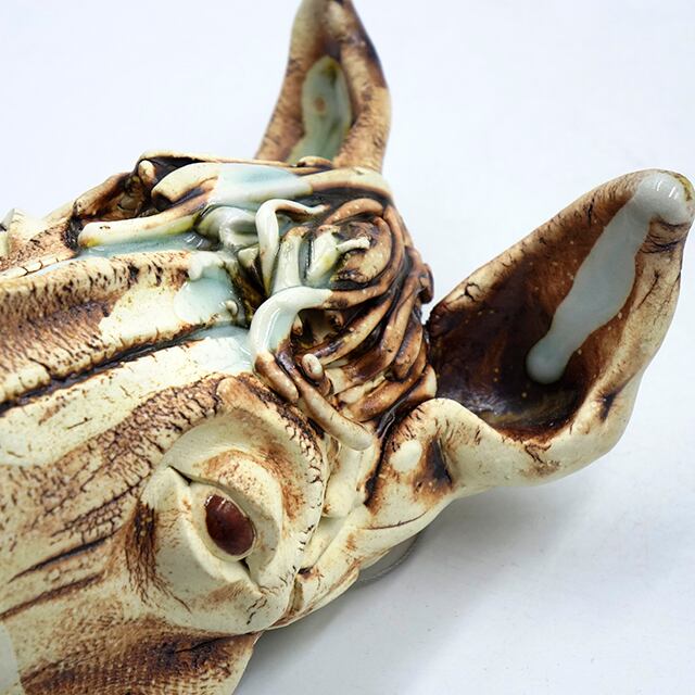企画展】馬面 壁掛け【鴨頭 みどり】 | 器 ギャラリー 香綵