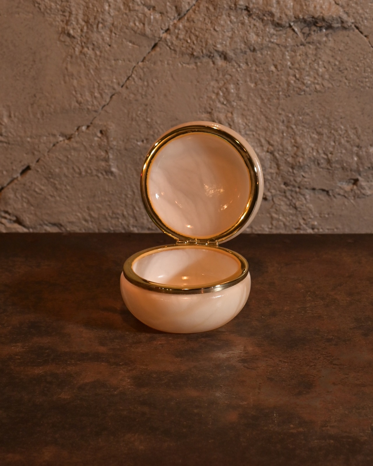 ヴィンテージ雑貨 イタリア製 大理石ジュエリーボックス