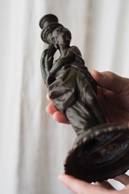 ブロンズ女神像 No.1-antique bronze statue | アンティーク