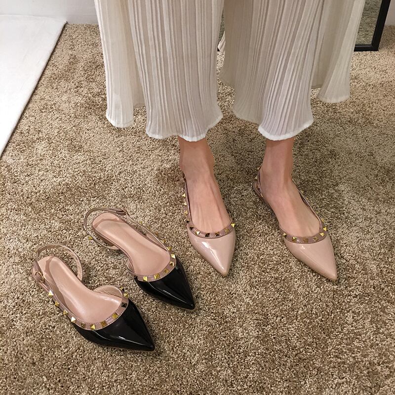 スタイルサンダルサマーオレンジ 靴 シューズ 夏物 フェイクシューズ4014077