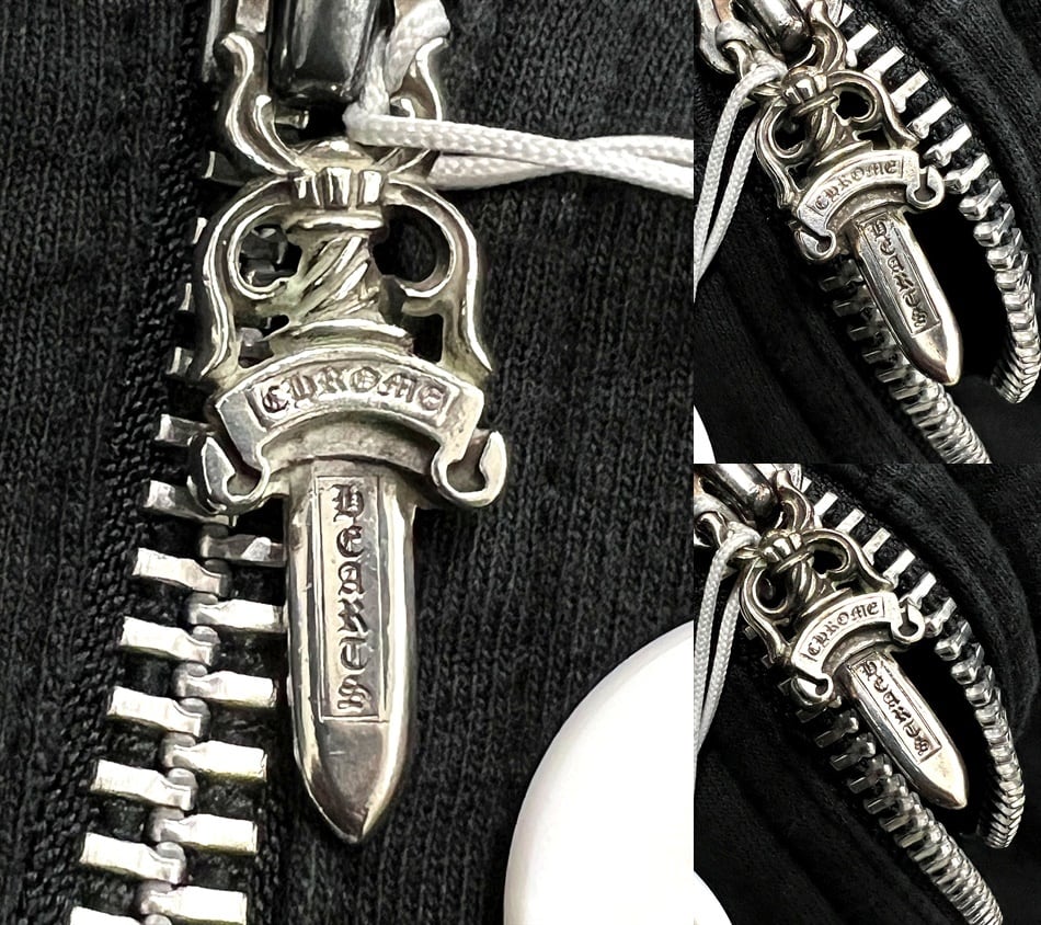 CHROME HEARTS クロムハーツ 90年代 スウェット フーディ スクロール 