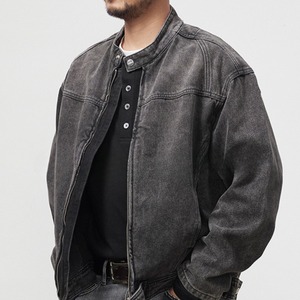 ヴィンテージエッジ・スタンドデニムジャケット K5627