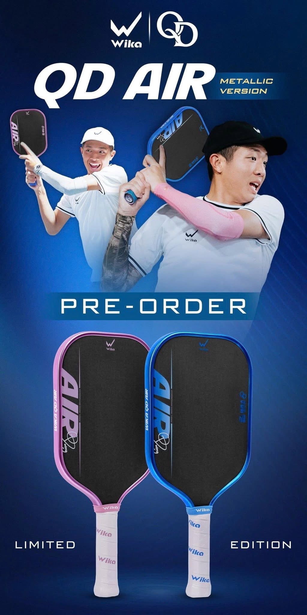アジアNO.1選手 クアン・ズオン（Quang Duong）モデル Pickleball Wika