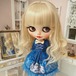 ネオブライス ウィッグ 毛先ゆるフェミウェーブⅡ シャンパンゴールド 10インチ/ドール Blythe