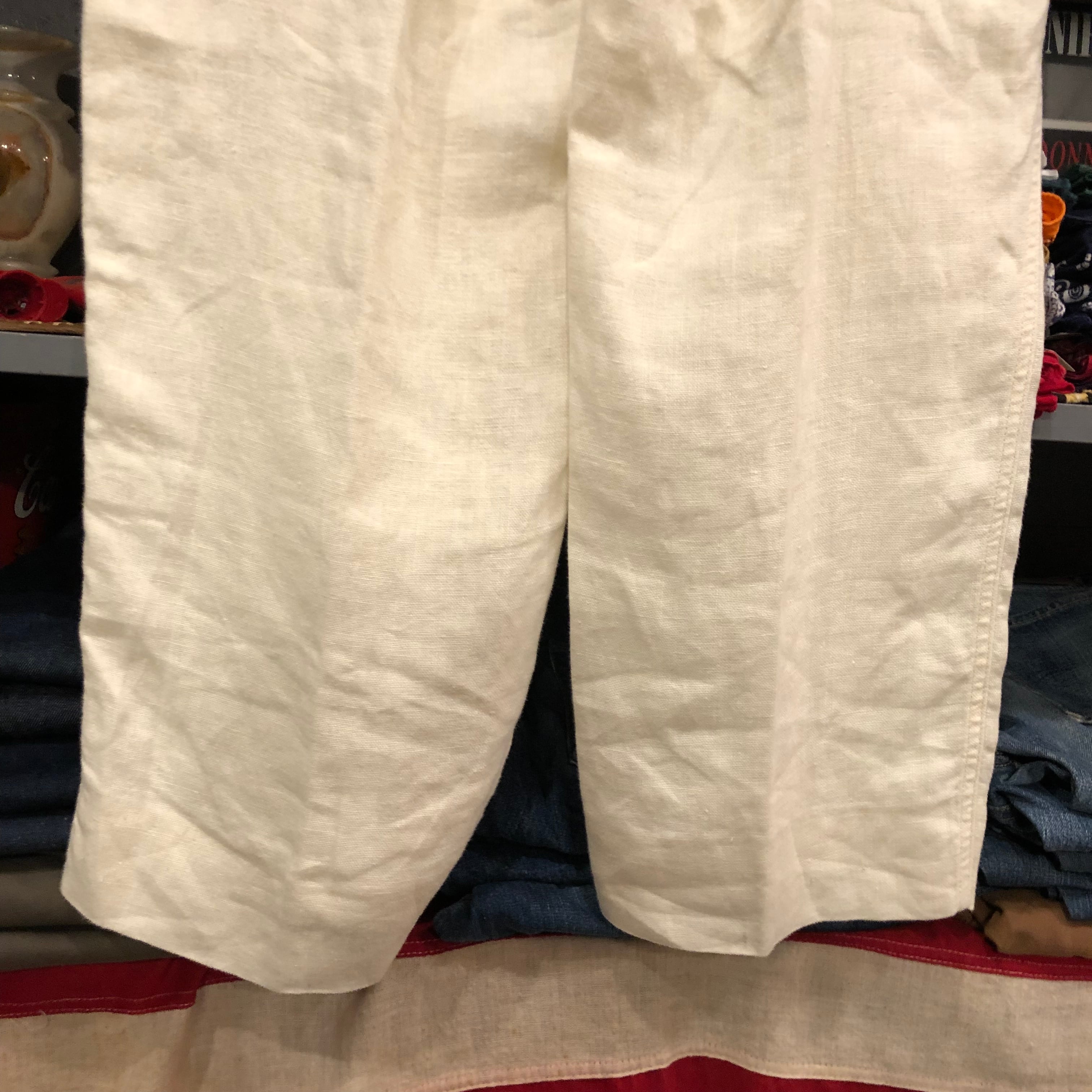 90s Polo by Ralph Lauren Linen Cargo Pants | VOSTOK