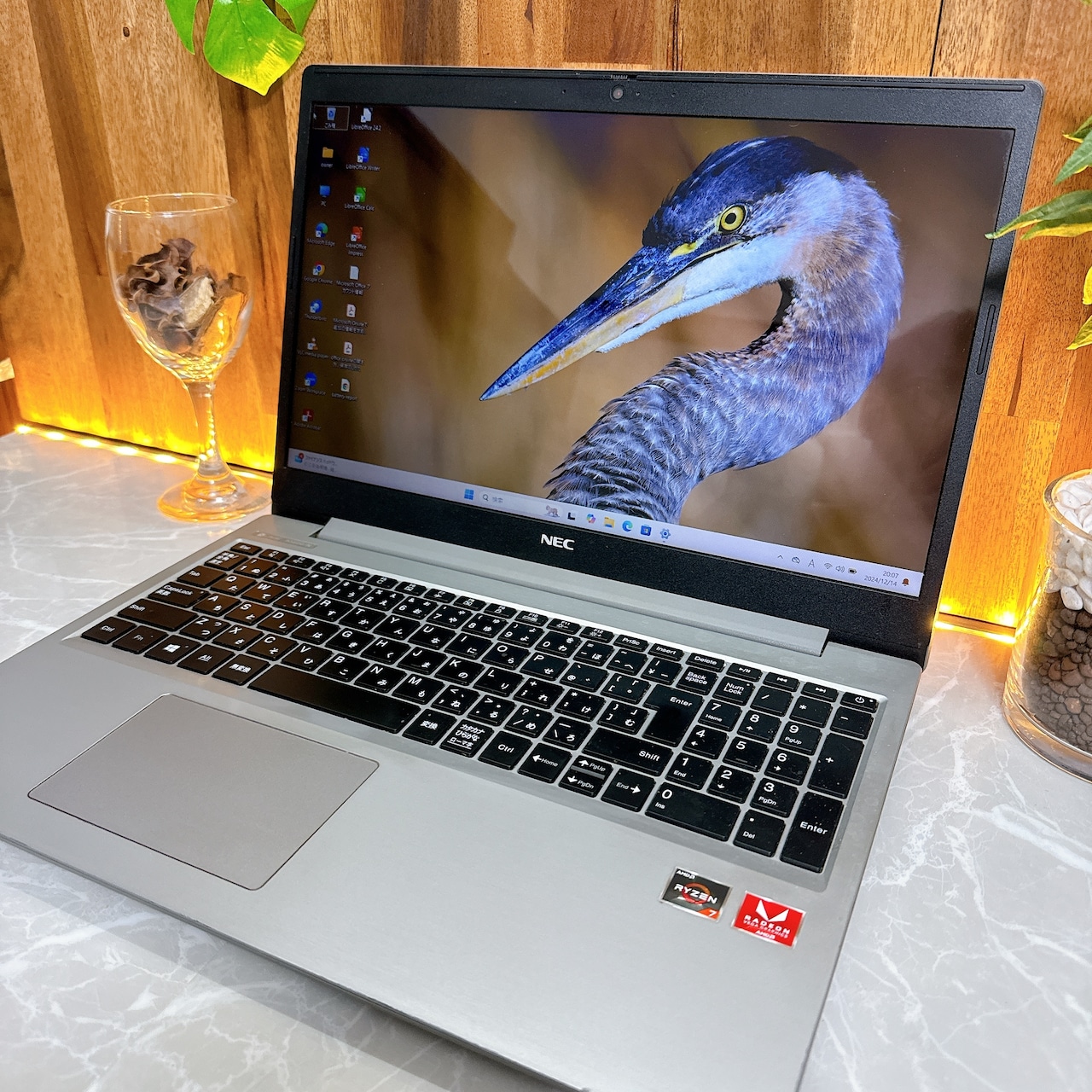 人気/NEC LAVIE NS600/N/Ryzen 7/SSD512GB/メモリ8GB/ノートパソコン