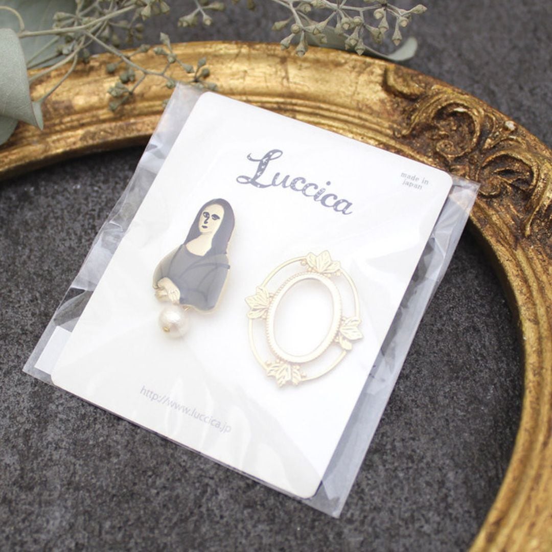 次回入荷未定】Luccica ダヴィンチ ブローチ モナリザ | hmm, by 東京