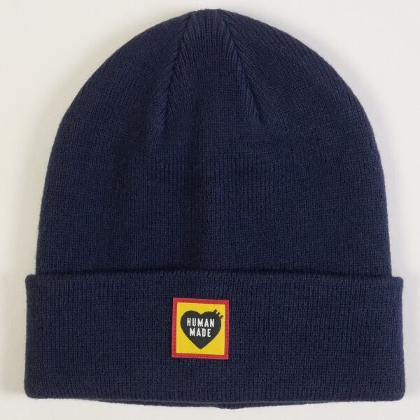 新品 黒 HUMAN MADE 25SS CLASSIC BEANIE ニット帽 HUMAN MADE Logo