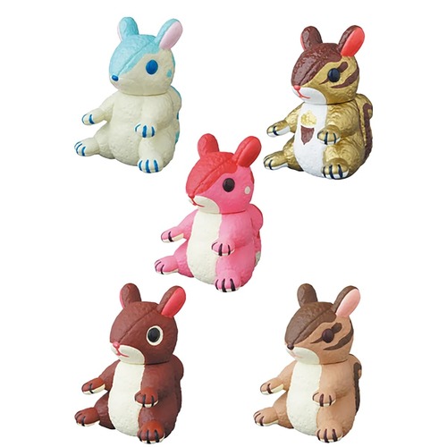 メディコム VAG Vinyl Artist Gacha [シリーズ25] Komugi the chipmunk 全5種セット ４号店商品