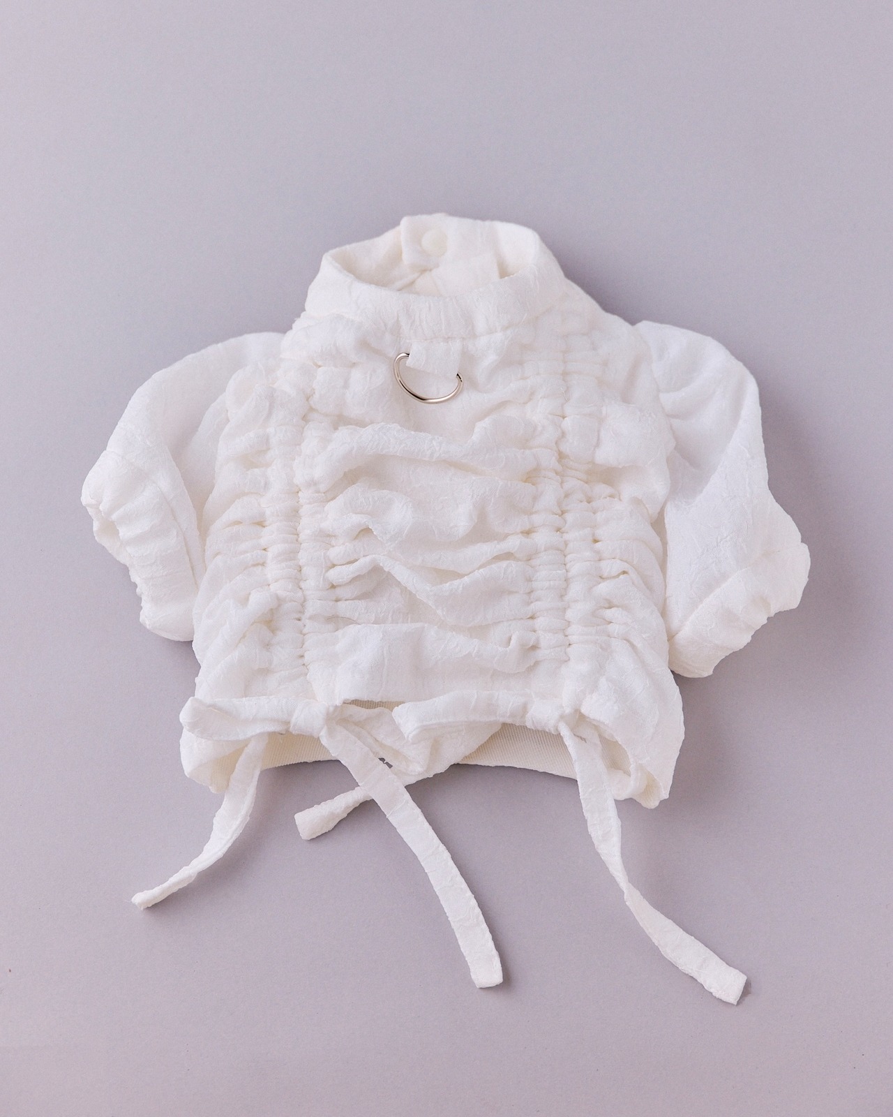 Ribbon Cinch Shirt / リボンシンチシャツ