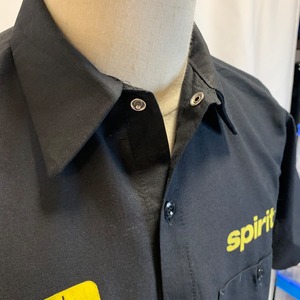 6895  レッドキャップ ワークシャツ バックプリント L