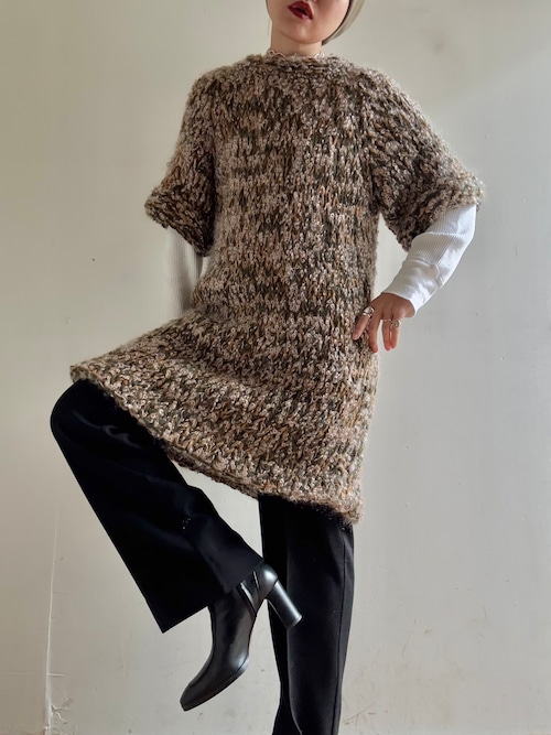 1970s Vintage S/S Mohair Knit Dress