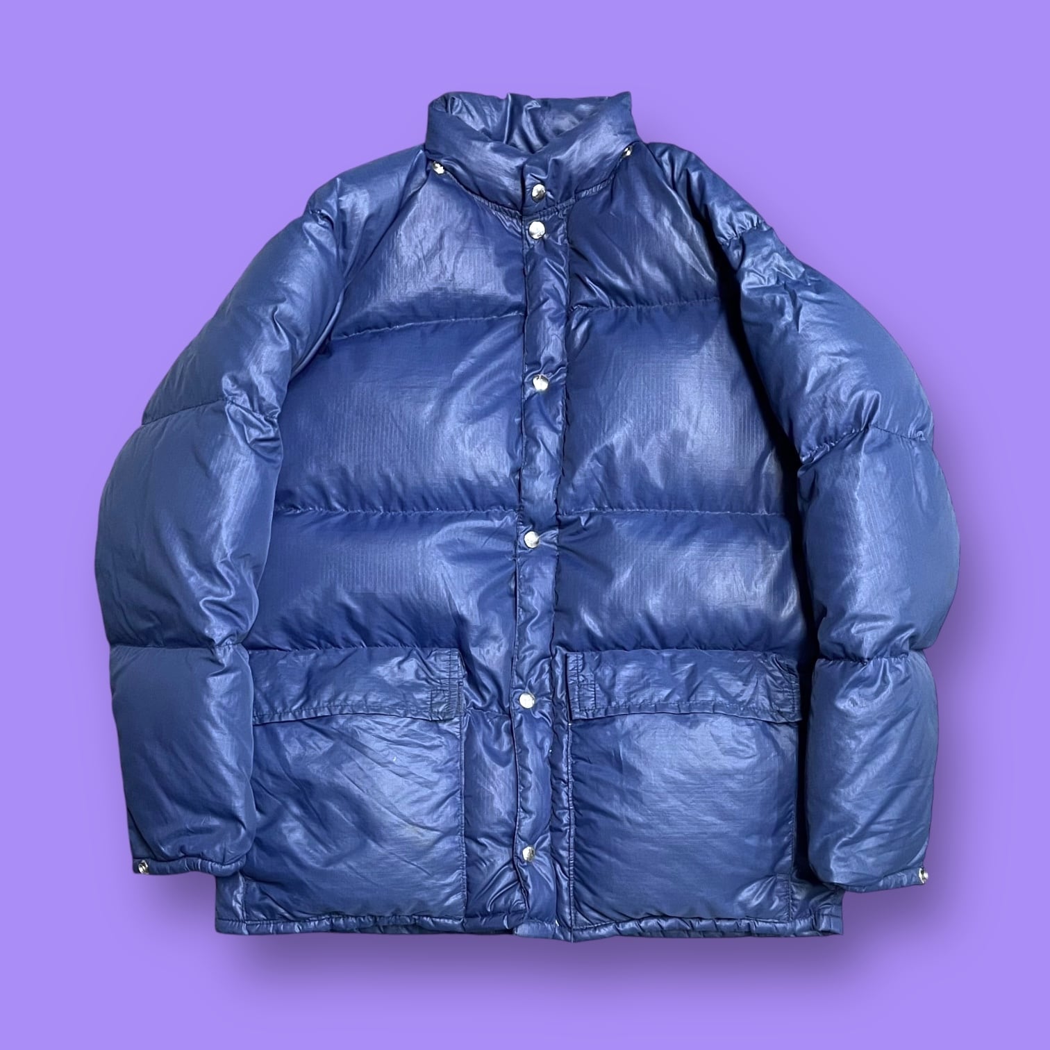 と*ん様 CANADIAN TRAIL Squire ダウンジャケット ネイビー 1980's 