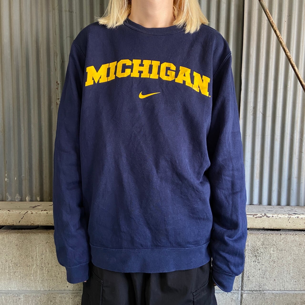 90s 銀タグ NIKE ナイキ スウェット/トレーナー MICHIGAN