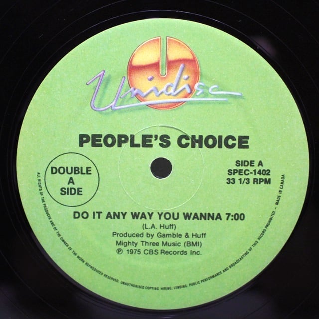 People's Choice / Cheryl Lynn / Do It Any Way You Wanna / Got To Be Real / Starlove [SPEC-1402] - 画像3