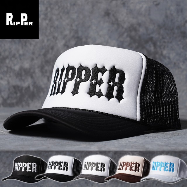 ◆RIPPER ロゴ メッシュキャップ◆RP-26001