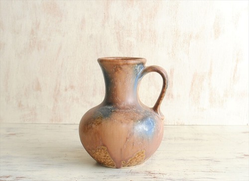 西ドイツ製 ヴィンテージ Dumler&Breiden 陶器の花瓶 花器 一輪挿し ミッドセンチュリー期 フラワーベース アンティーク ig2321