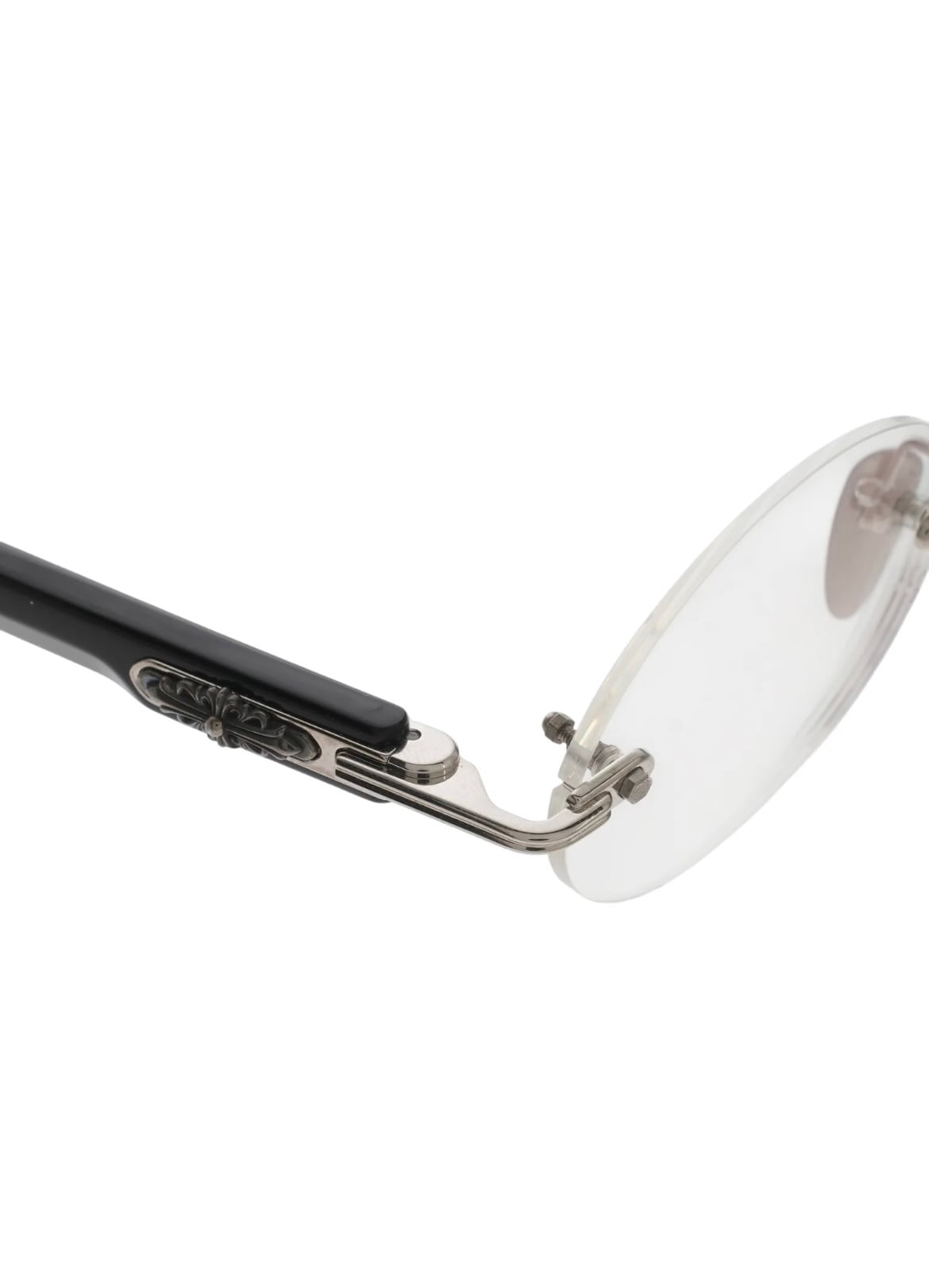 CHROME HEARTS クロムハーツ DEEPIII フローラルクロス リムレス