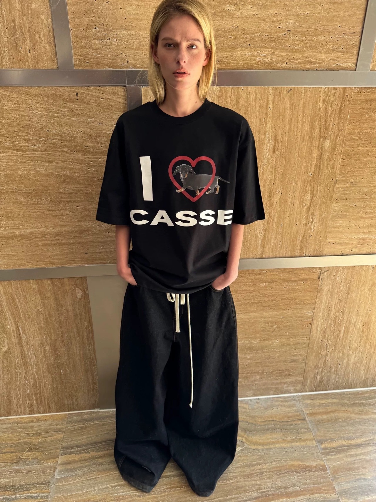 ANTERIOR LOVED Dog Heart Tee