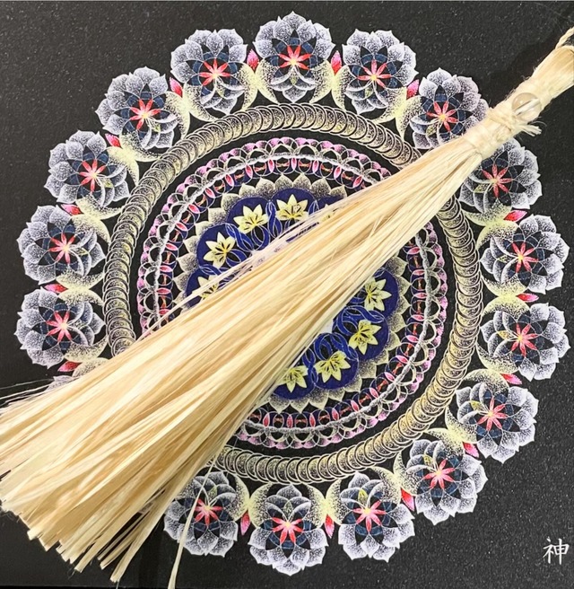 特等精麻のお祓い箒 ~晶~