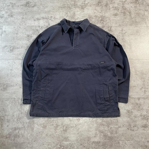 90s CELIO SPORT ブラック コットン フィッシャーマンジャケット