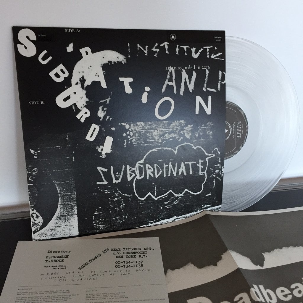 Institute / Subordination（Ltd Vinyl）