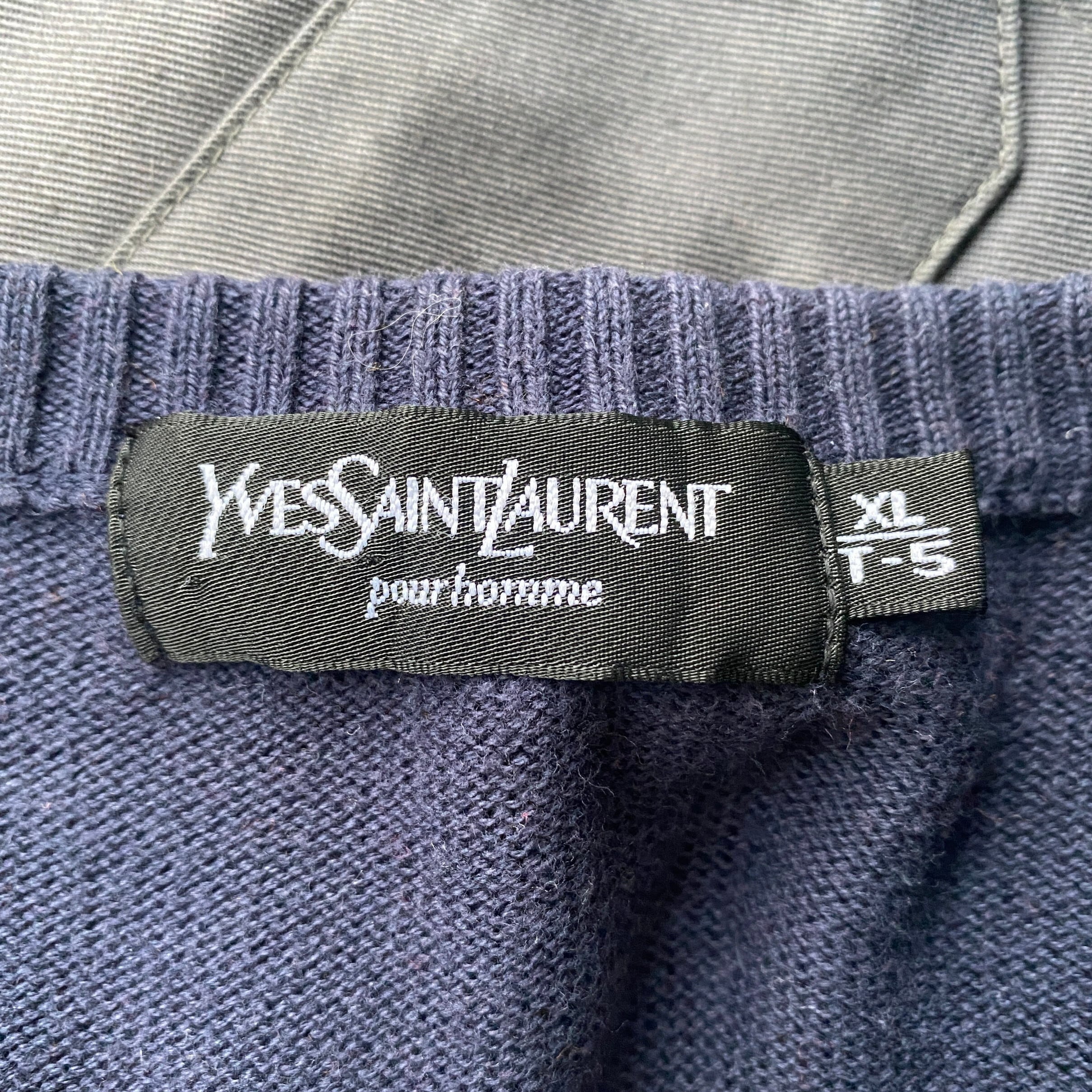 【ヴィンテージ】YSL コットンニット